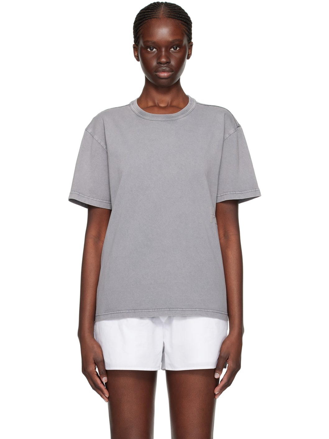 Gray Faded T-Shirt - 1