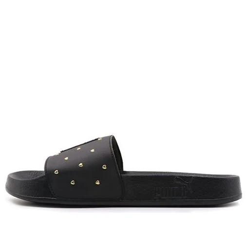 (WMNS) PUMA Leadcat Studs Slide Black 369405-01 - 1