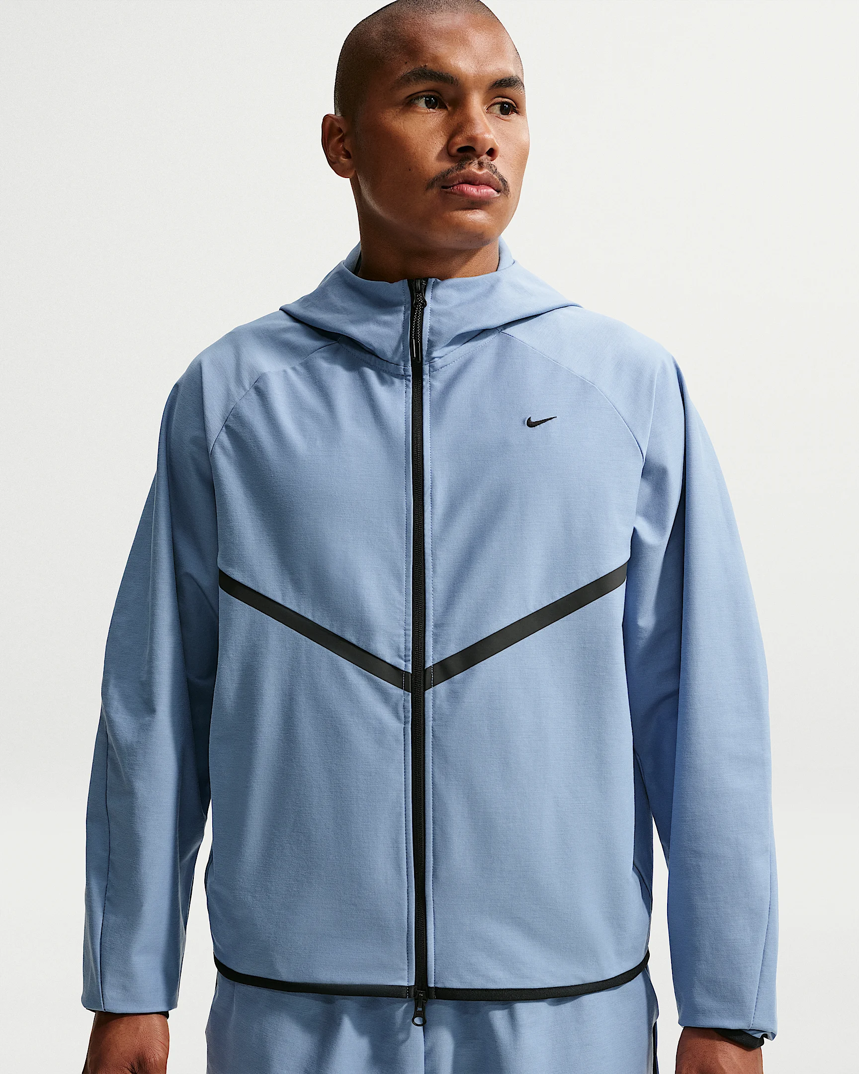 Nike Tech Men's Shori Knit Full-Zip Windrunner Jacket - 1