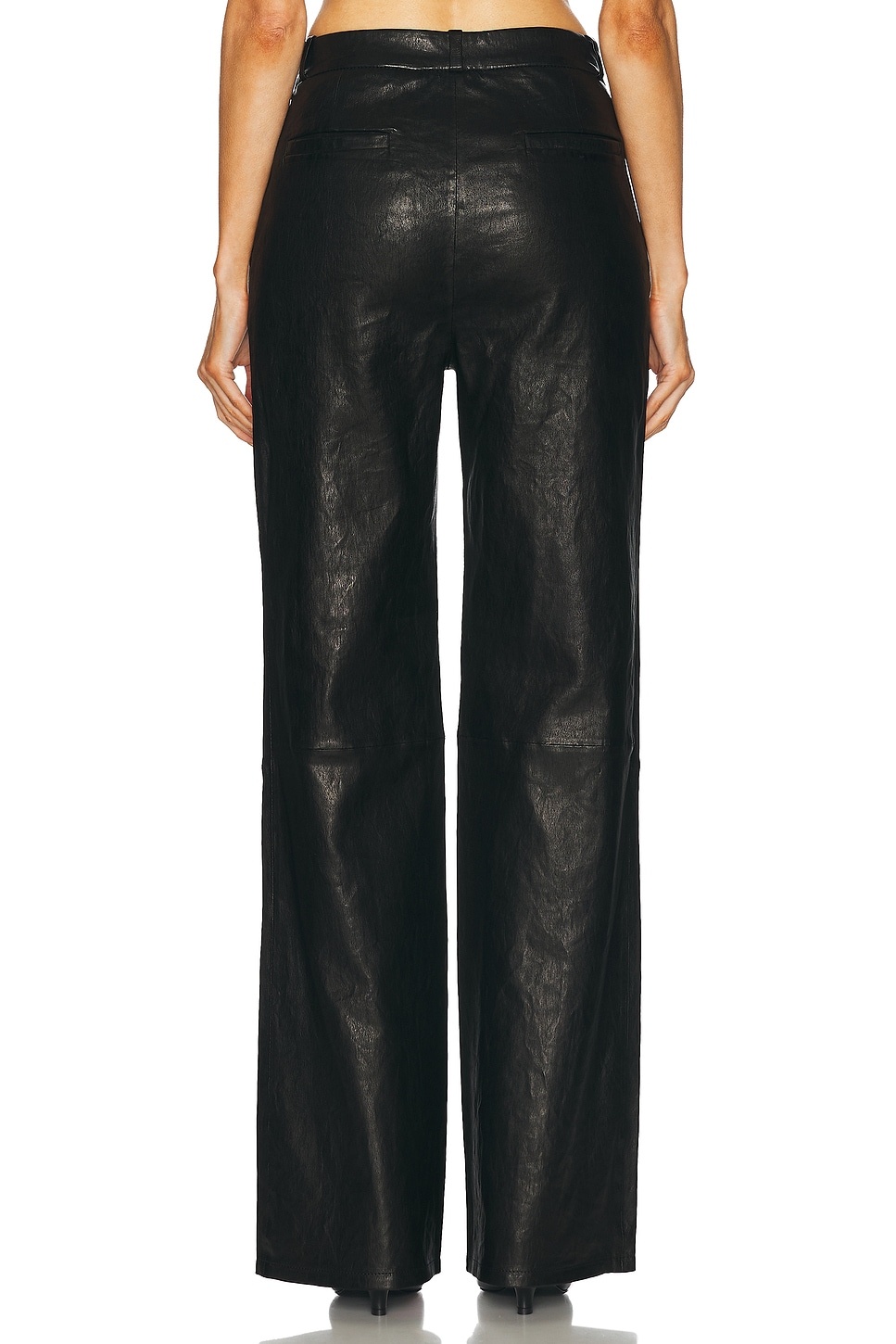 Relaxed Leather Trouser - 4