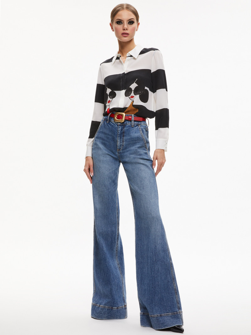 MISSA HIGH RISE WIDE LEG JEAN 7