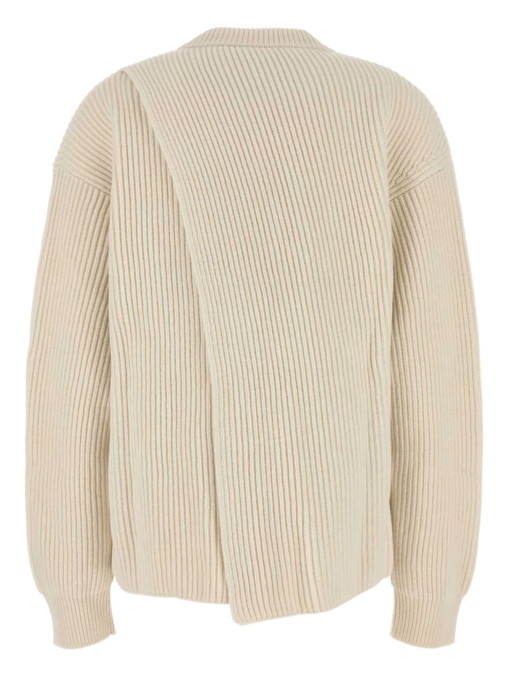 ribbed wool sweater - 2