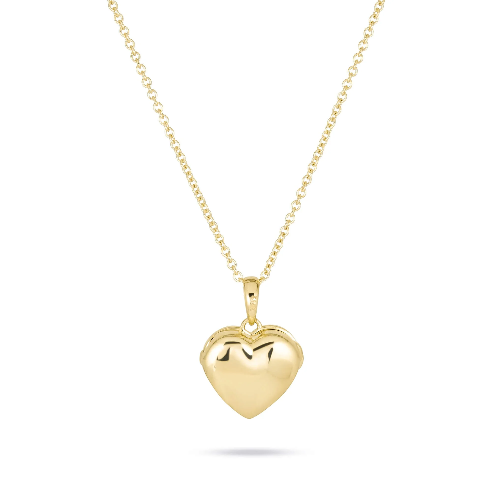 Heart Essential Locket Charm Necklace - 1