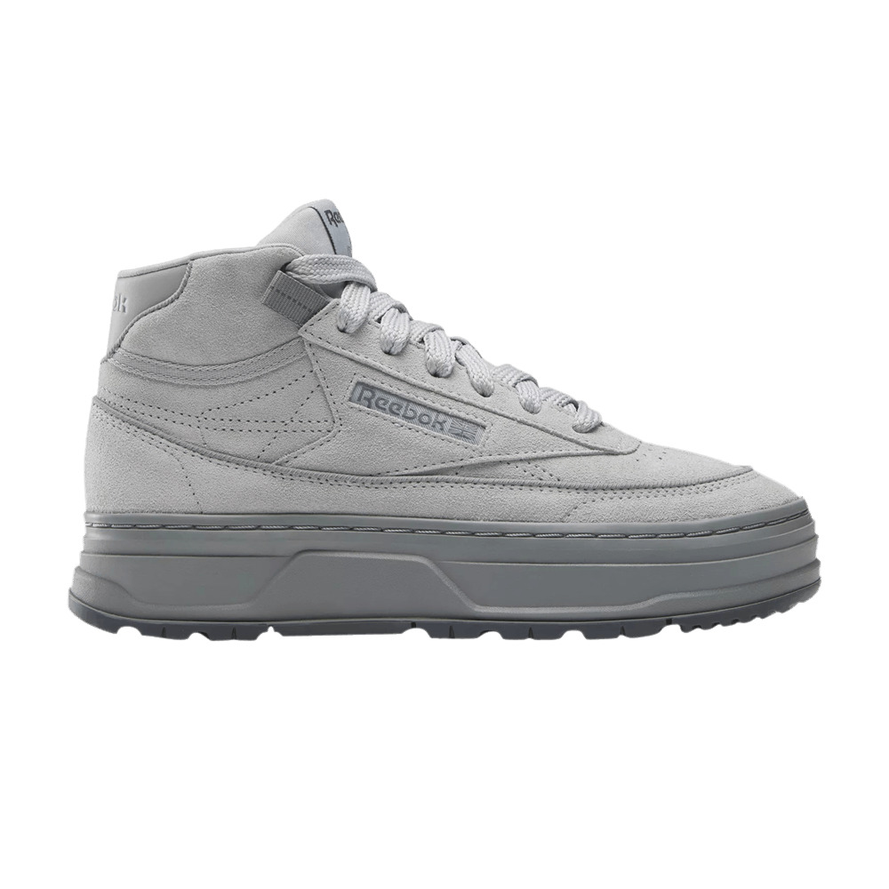 Wmns Club C Geo Mid 'Pure Grey' - 1