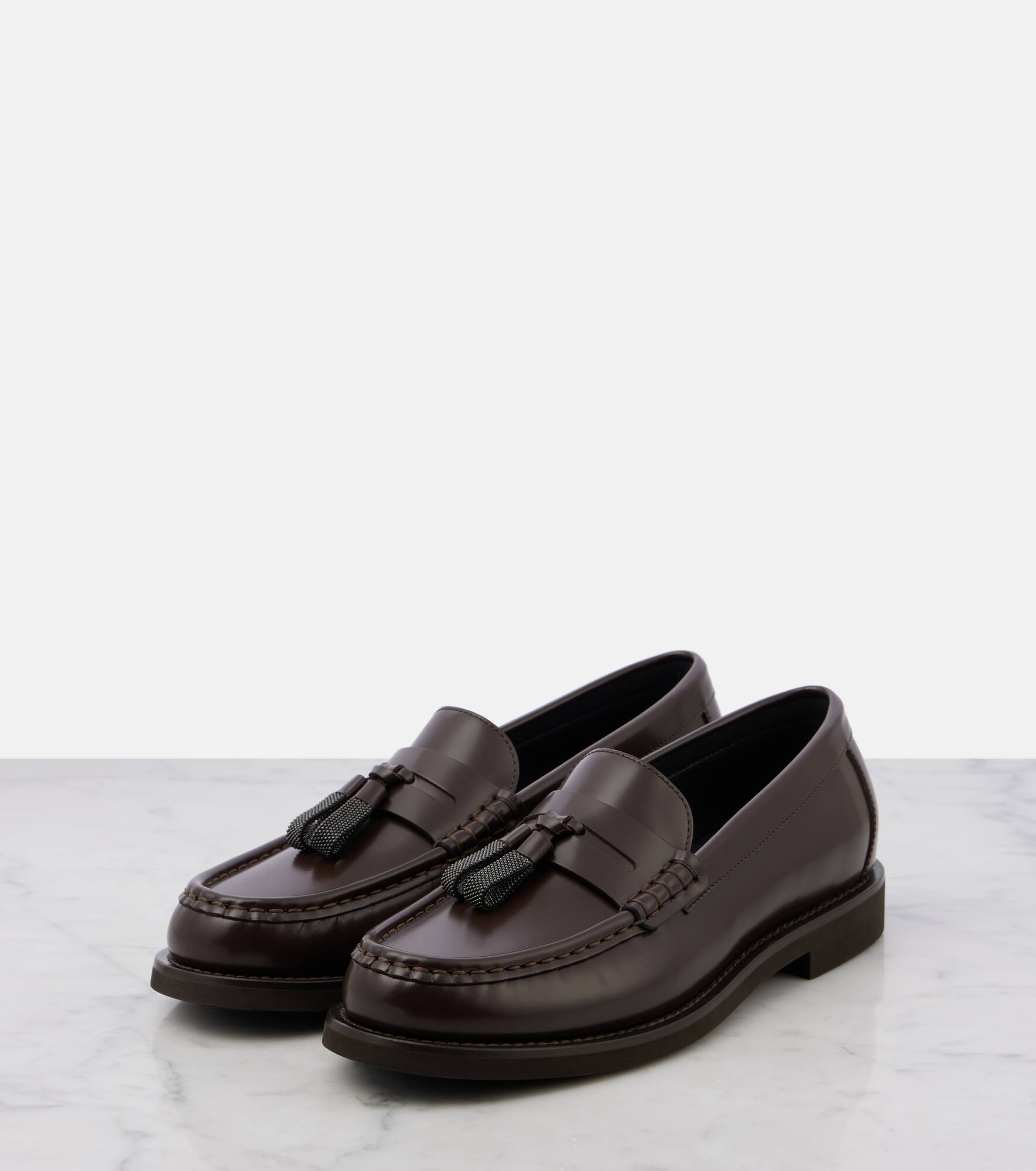 Leather loafers - 5