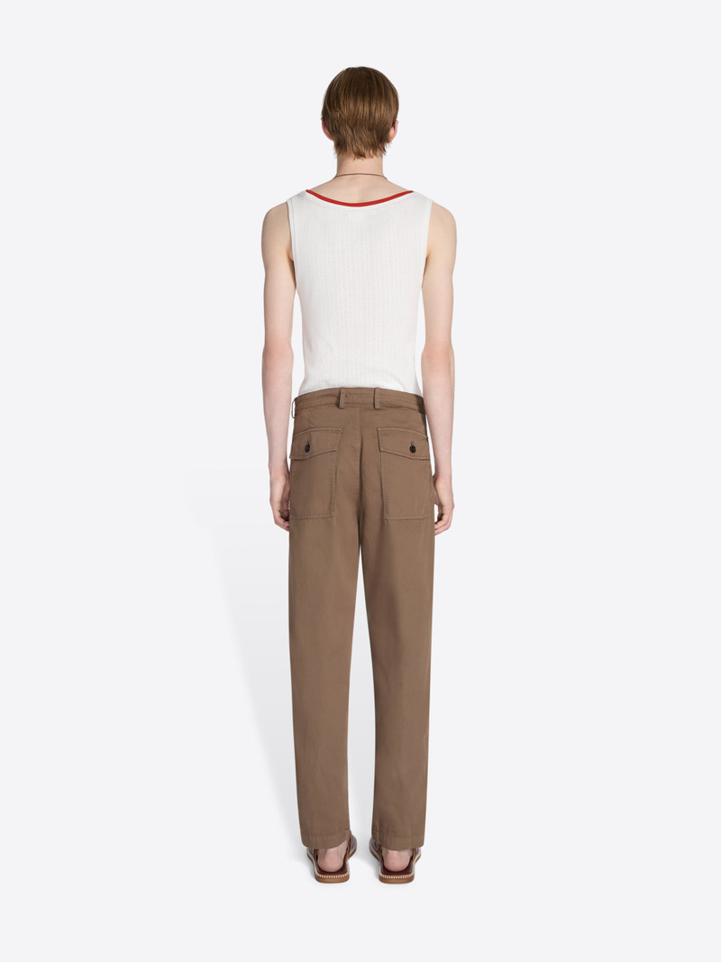OVERDYED TAPERED CHINO 4