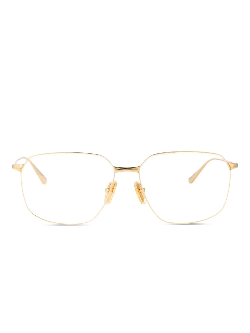 square-frame glasses - 1