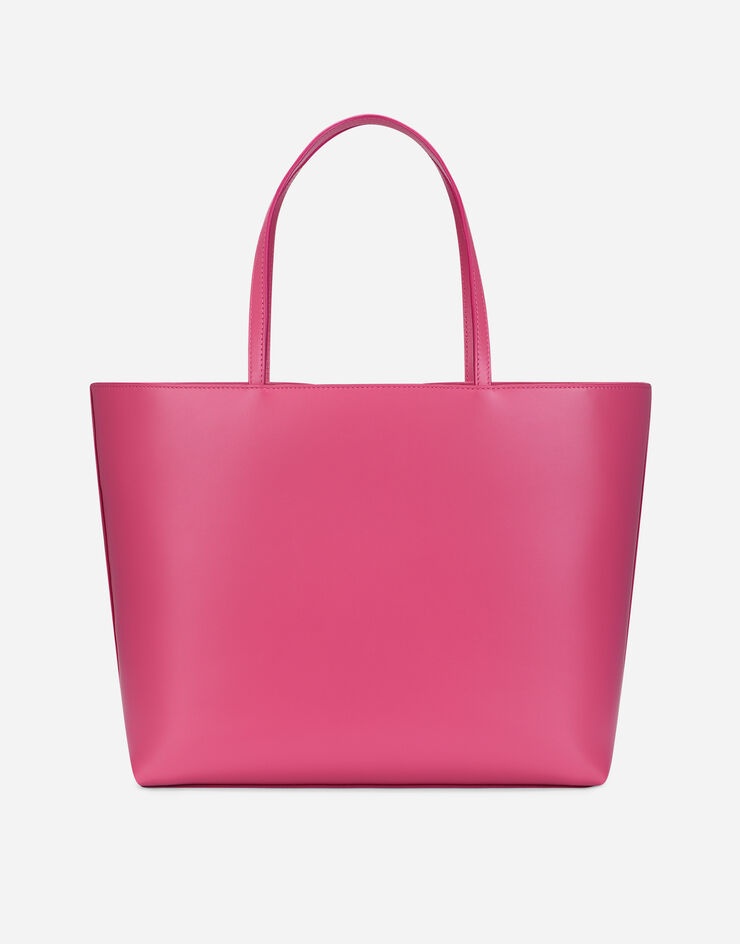 Medium calfskin Logo shopper - 4