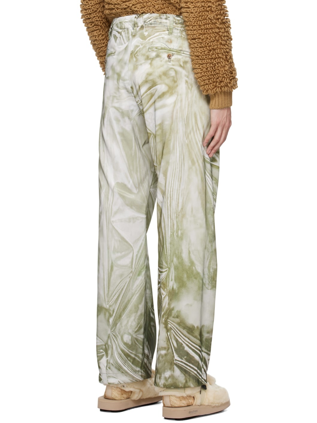Khaki Mirage Trousers - 3
