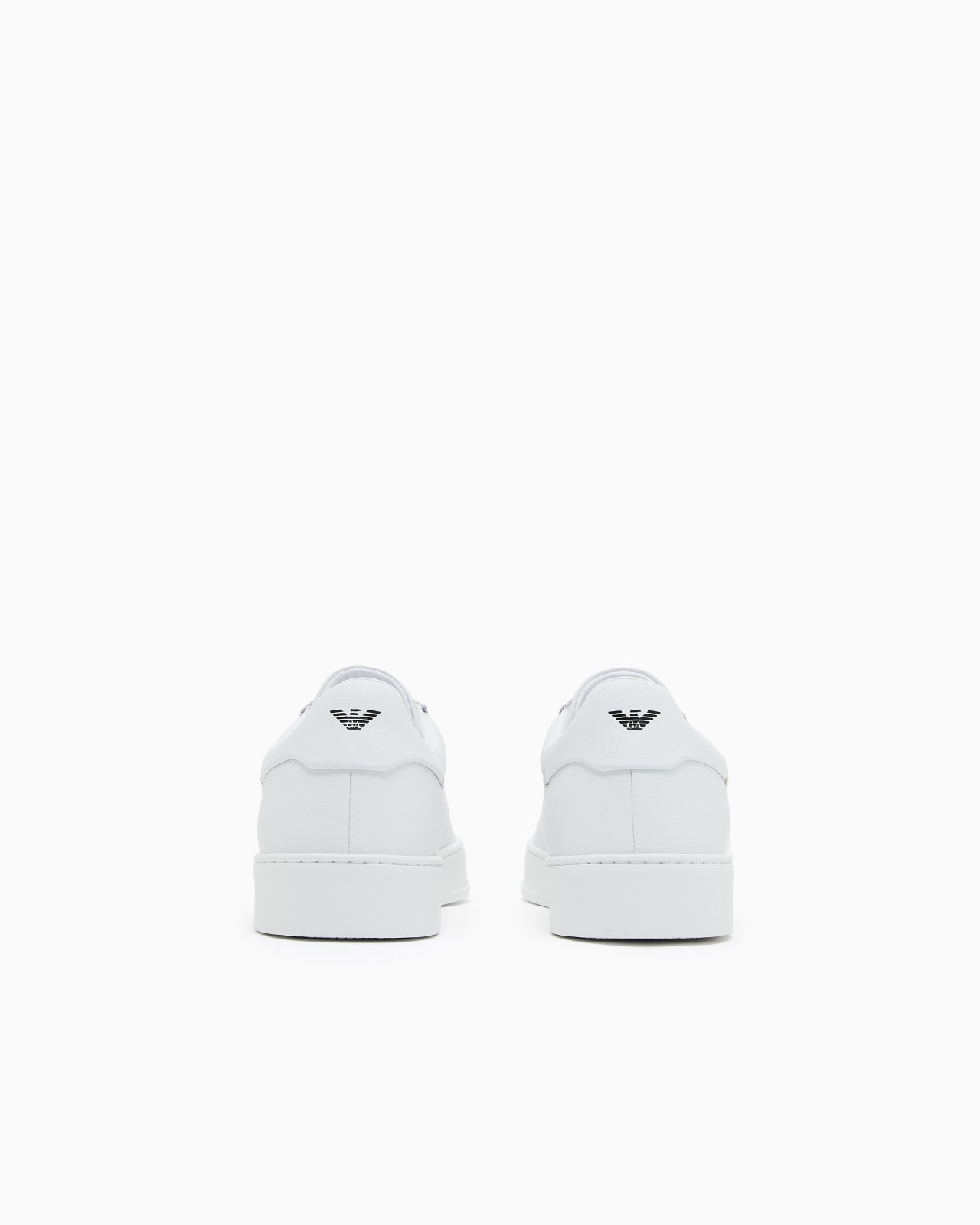 LEATHER SNEAKERS WITH LOGO - 4