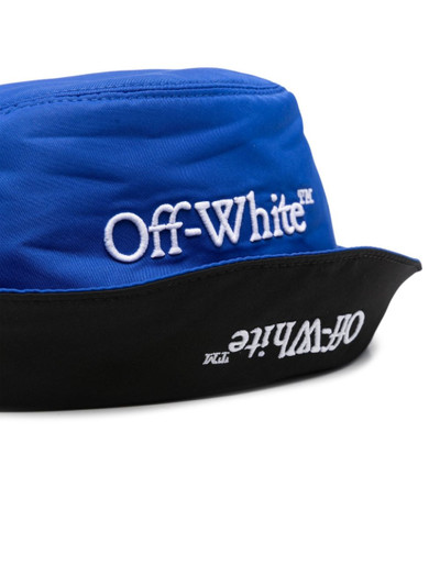 Off-White logo-embroidered bucket hat outlook
