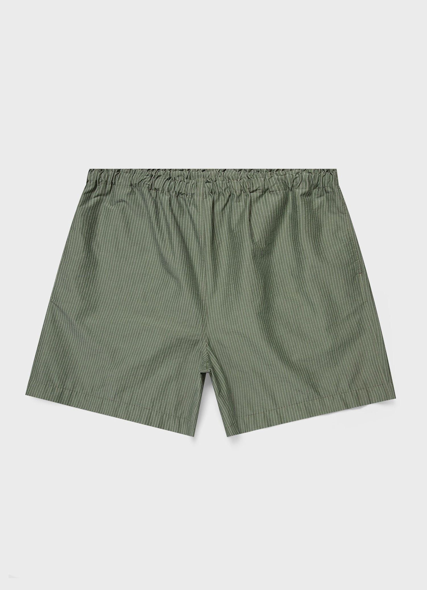 Nigel Cabourn x Sunspel Ripstop Army Short in Army Green - 1