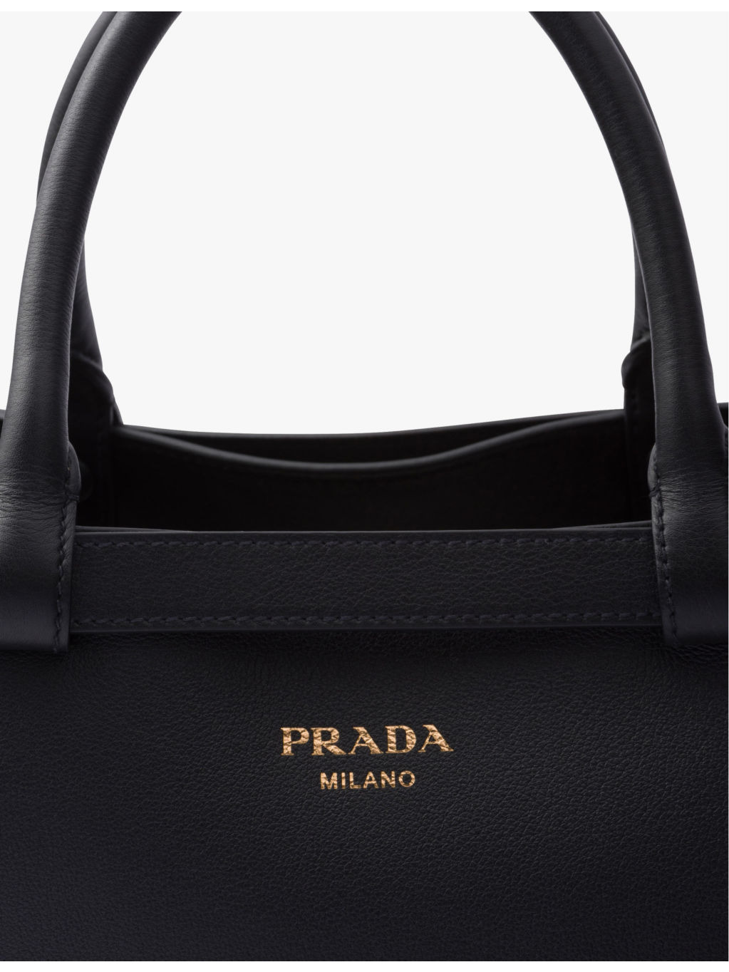 Buckle medium leather tote bag - 4
