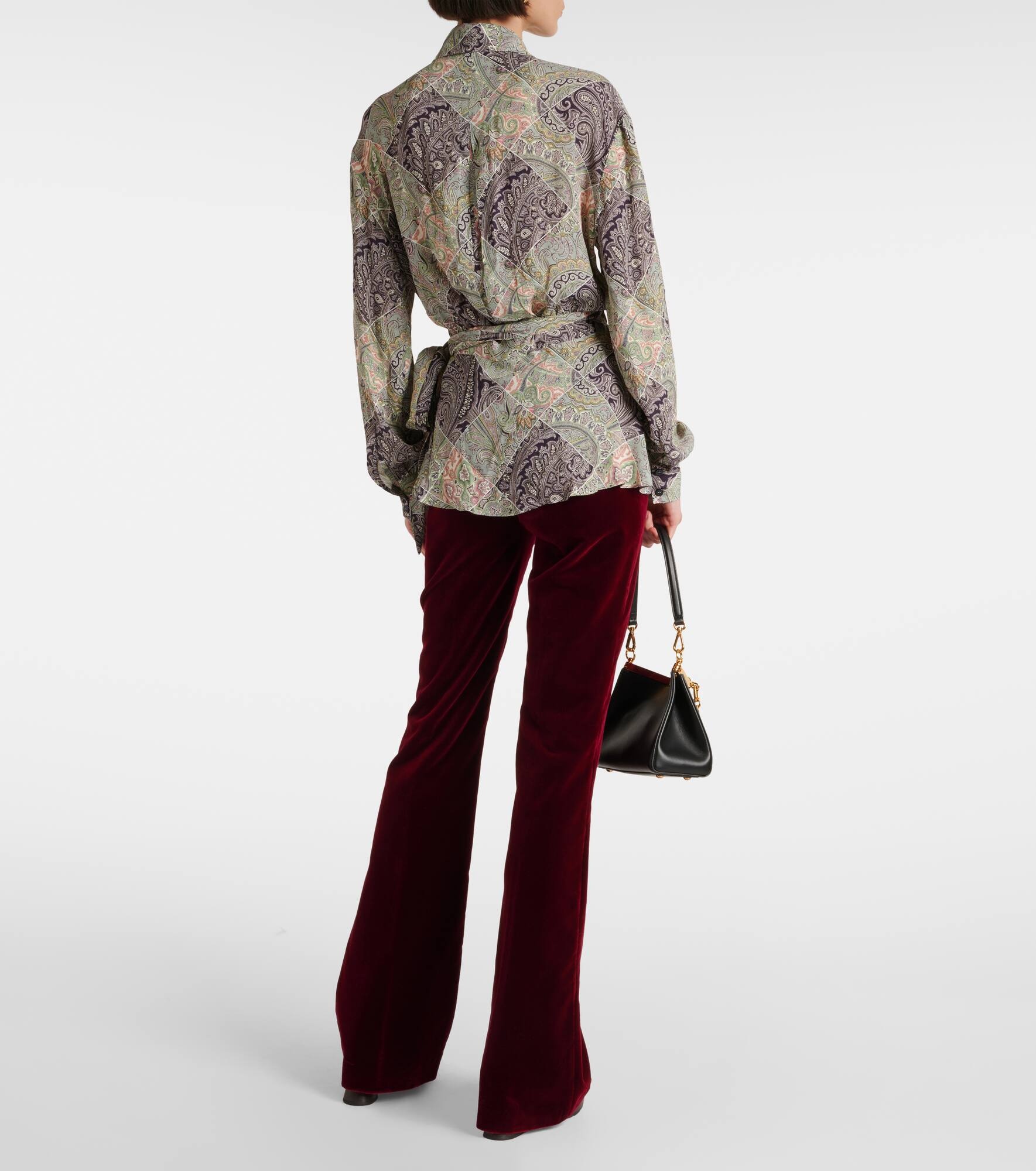 Printed wrap top - 3