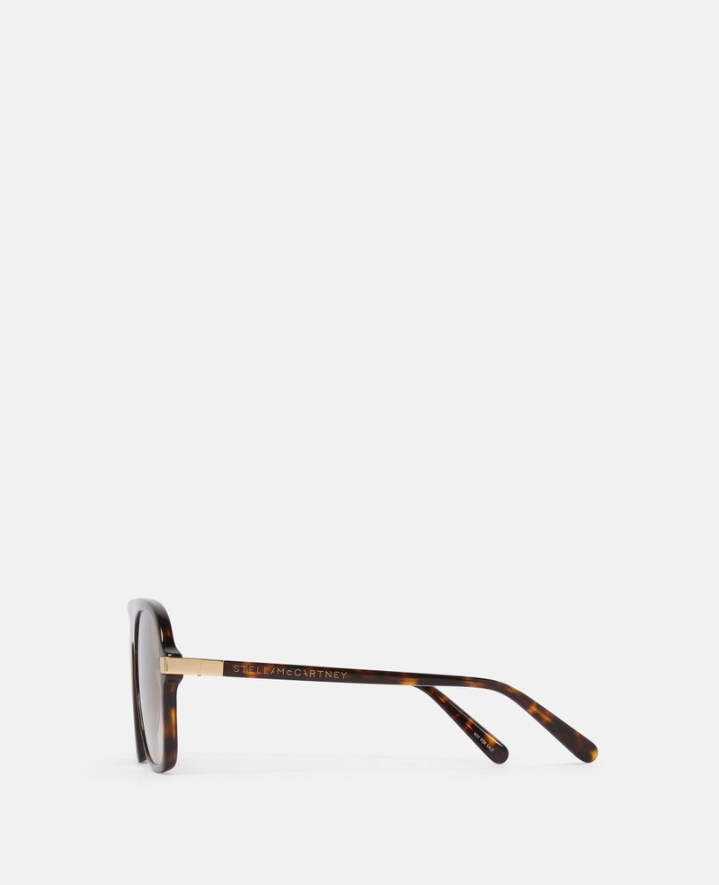 Stella McCartney Straight-Edge Sunglasses outlook