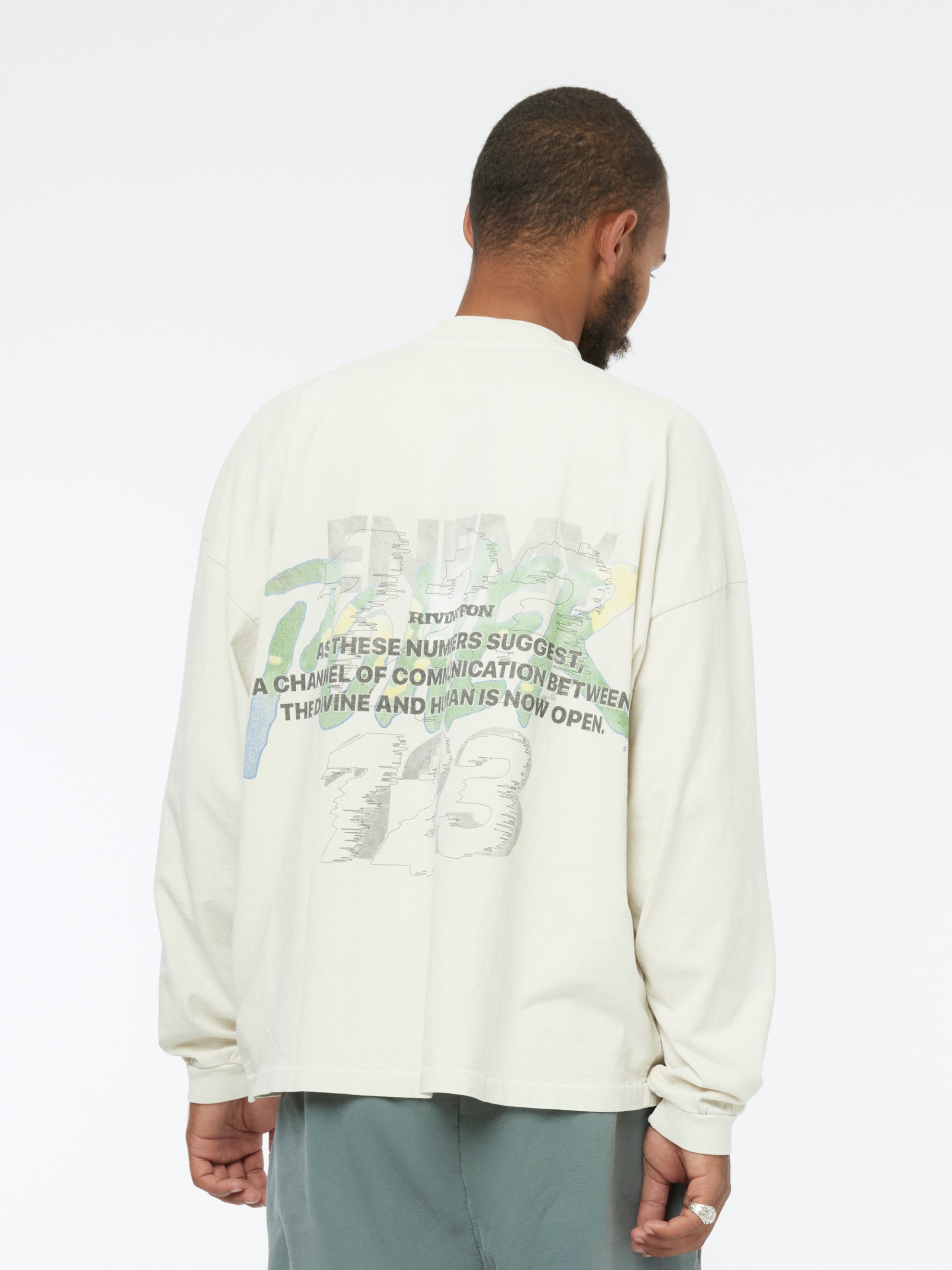 FIN DU MONDE LS TEE (VINTAGE WHITE) - 3