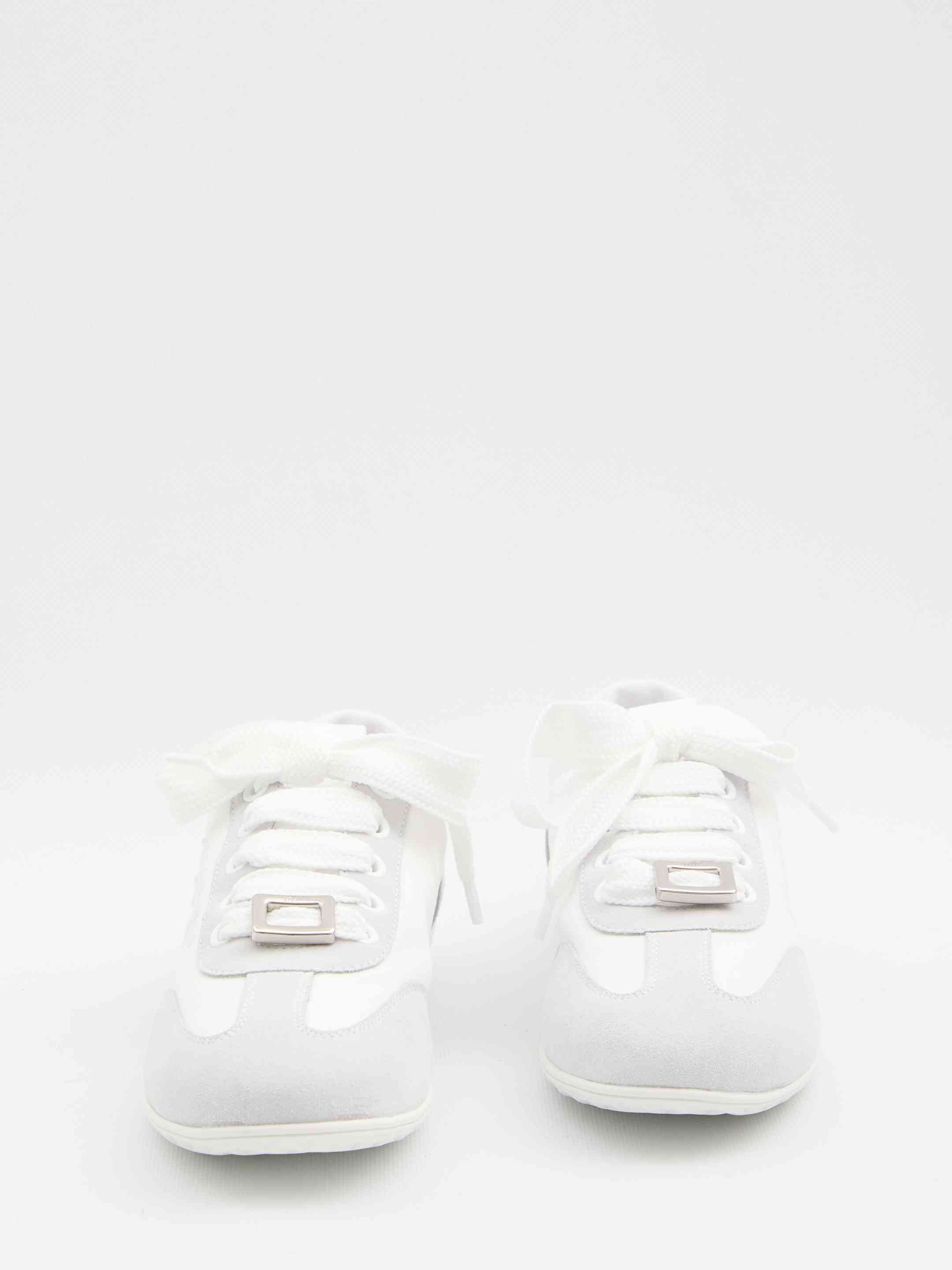 Roger Vivier Women Viv' Low Sneakers In Suede - 5