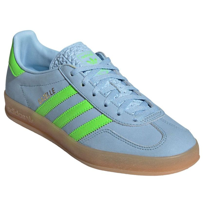 (WMNS) adidas Gazelle Indoor 'Clear Sky Solar Green' JI1372 - 3