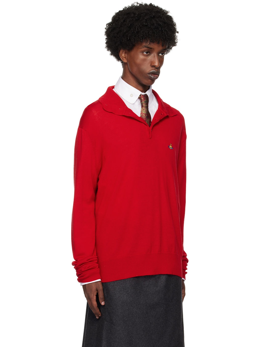 Red Alex Turtleneck - 2