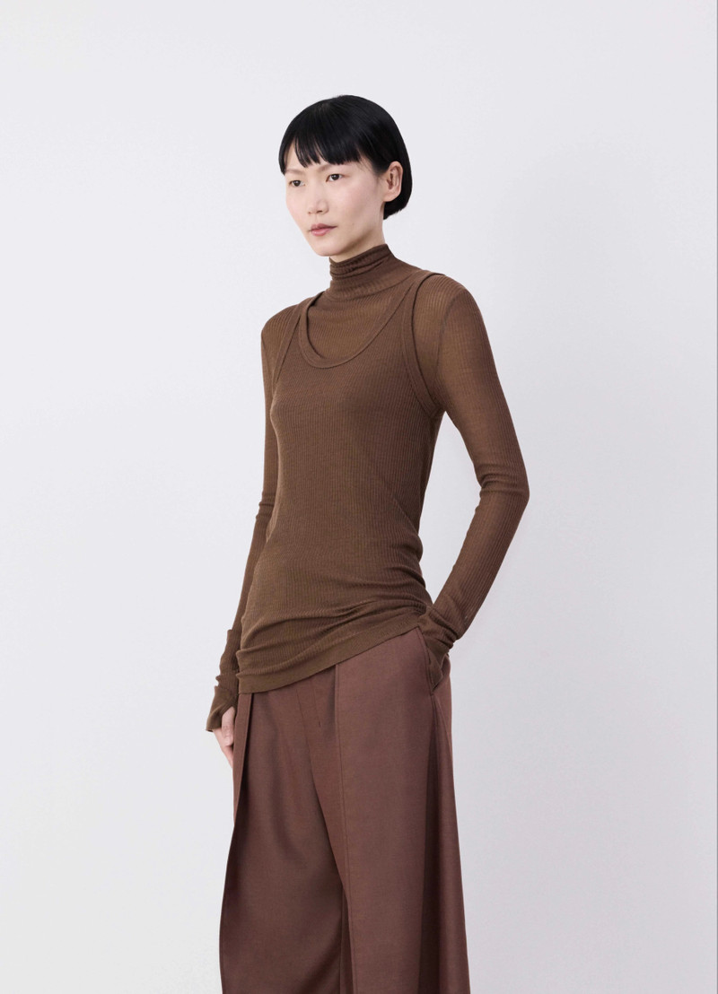 Lemaire SEAMLESS RIB TANK TOP outlook