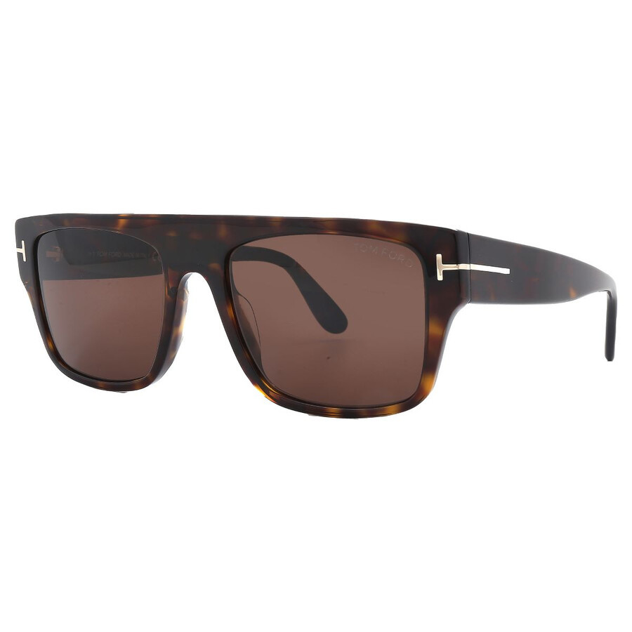 Tom Ford Dunning Brown Square Men's Sunglasses FT0907 52E 55 - 3