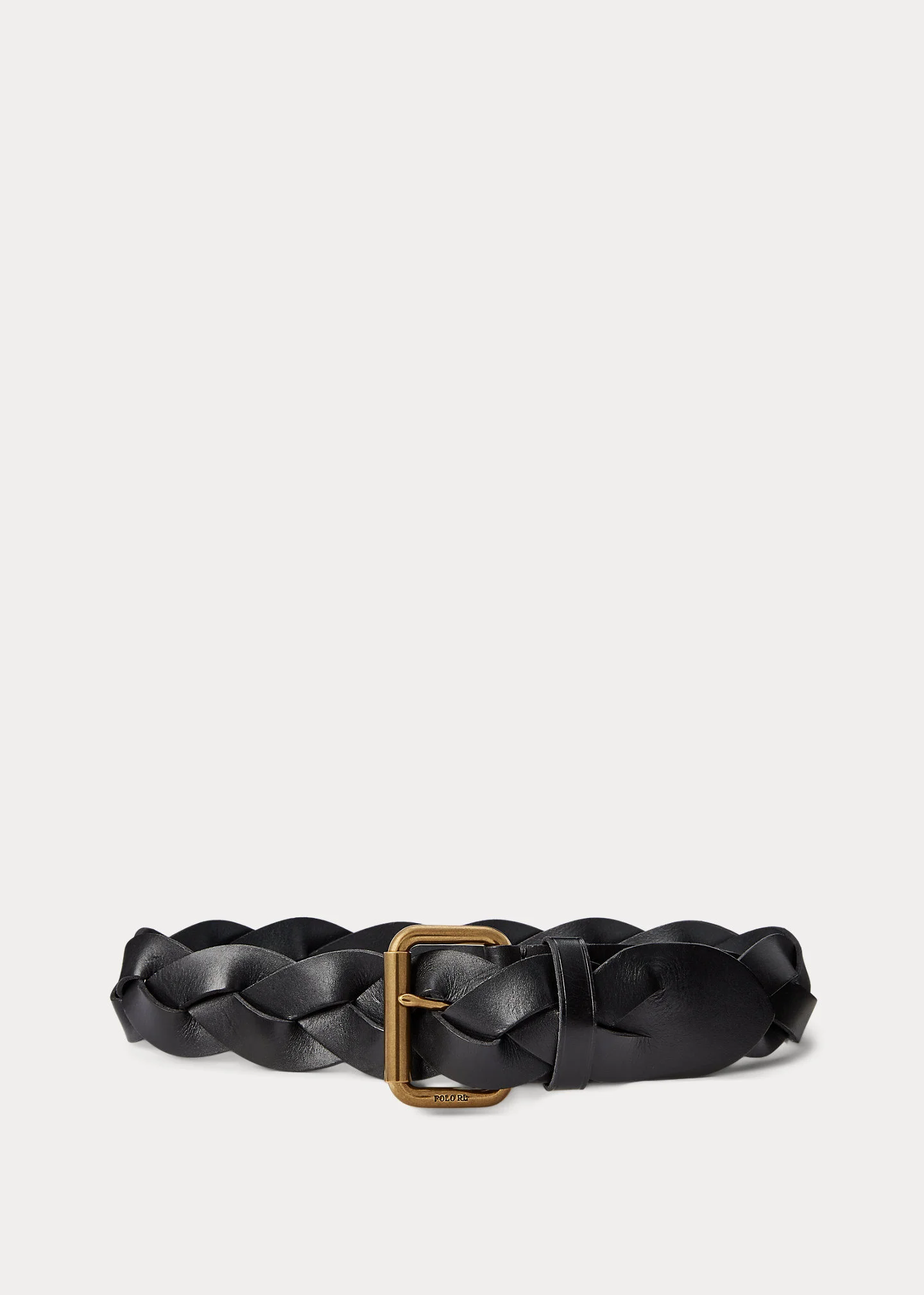 Braided Vachetta Leather Belt - 1