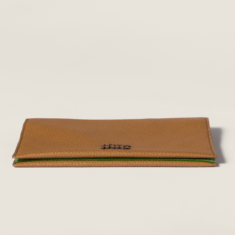Miu Miu Leather document holder outlook
