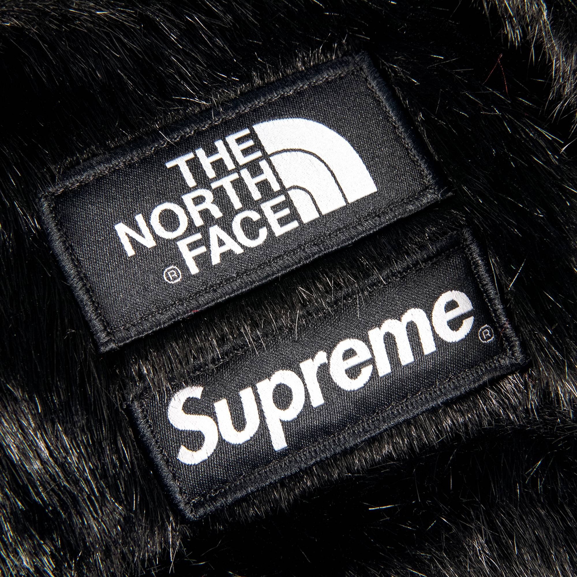 Supreme Supreme x The North Face Faux Fur Waist Bag 'Black