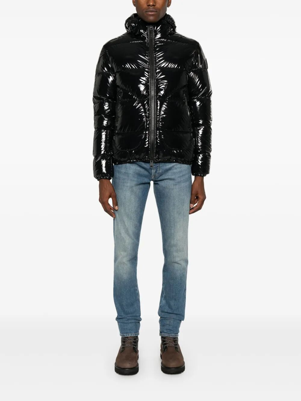 Herno Men "Bomber Gloss" Jacket - 6