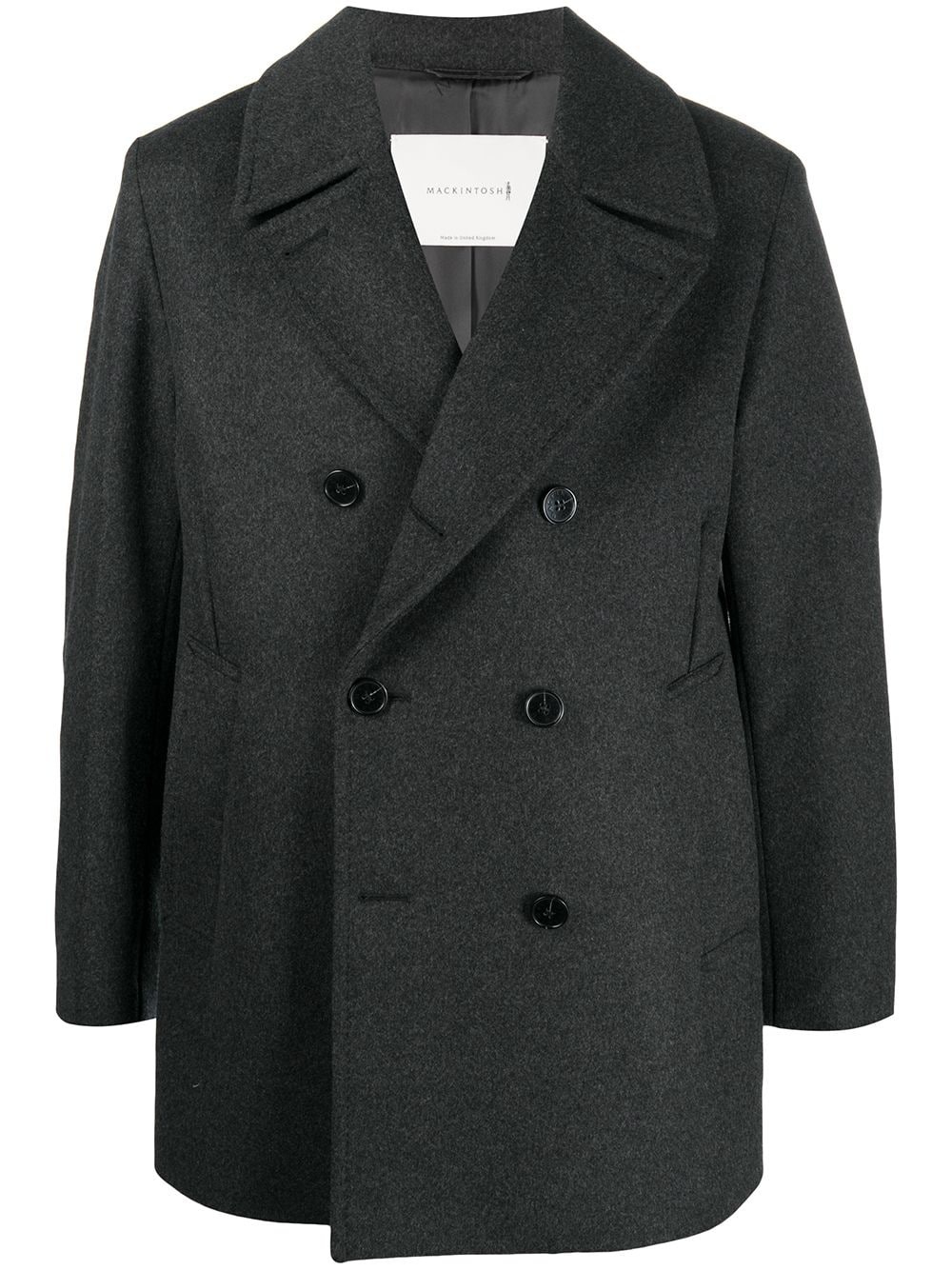 DALTON notched-lapels peacoat - 1