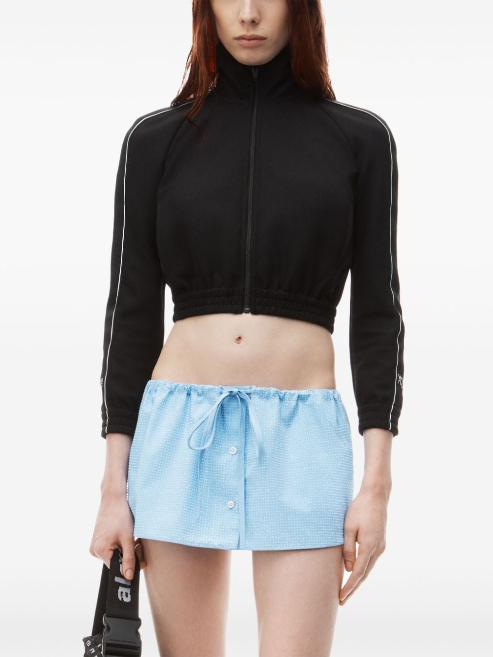 crystal-embellished skort - 4
