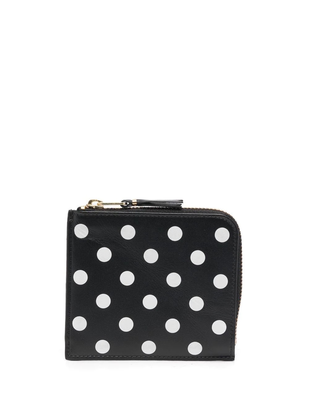 polka-dot zip-around wallet - 1