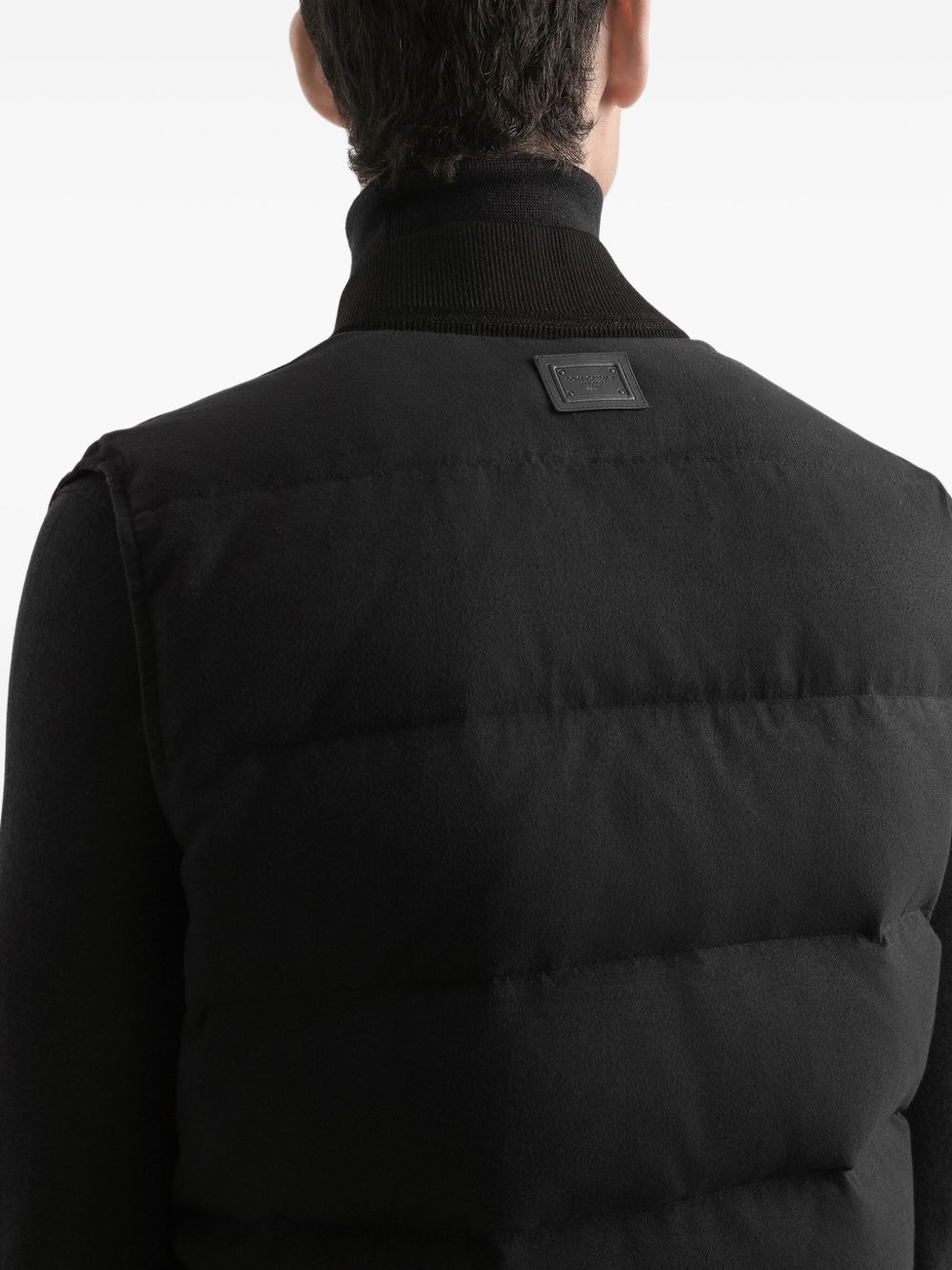 quilted padded gilet - 5