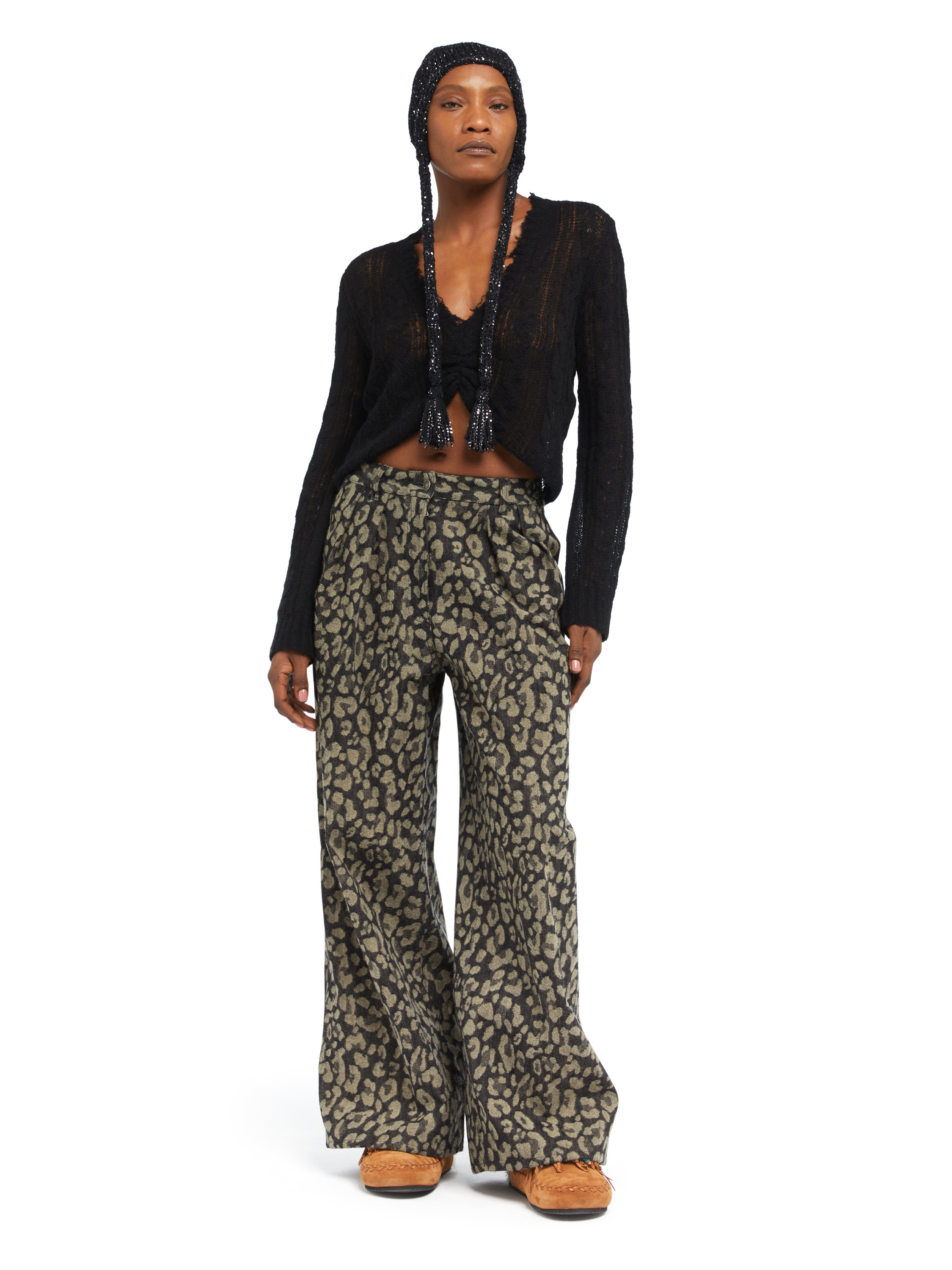 Seattle Jungle Wide Leg Denim Pants - 2
