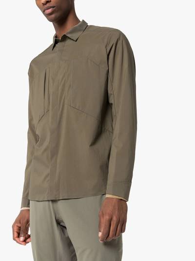 Arc'teryx Veilance zipped shirt jacket outlook