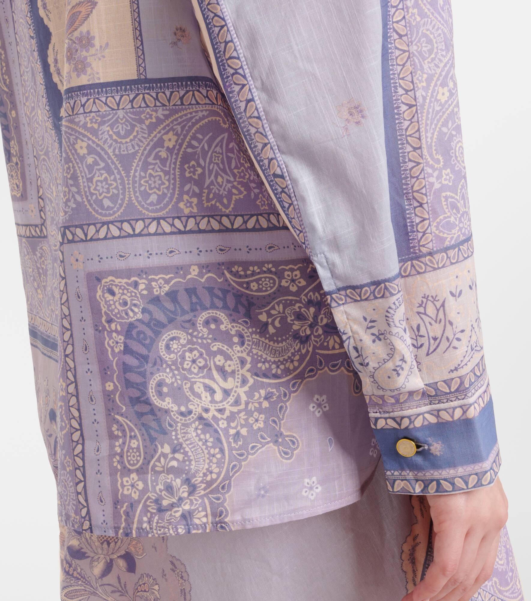 Lucky printed cotton shirt - 5