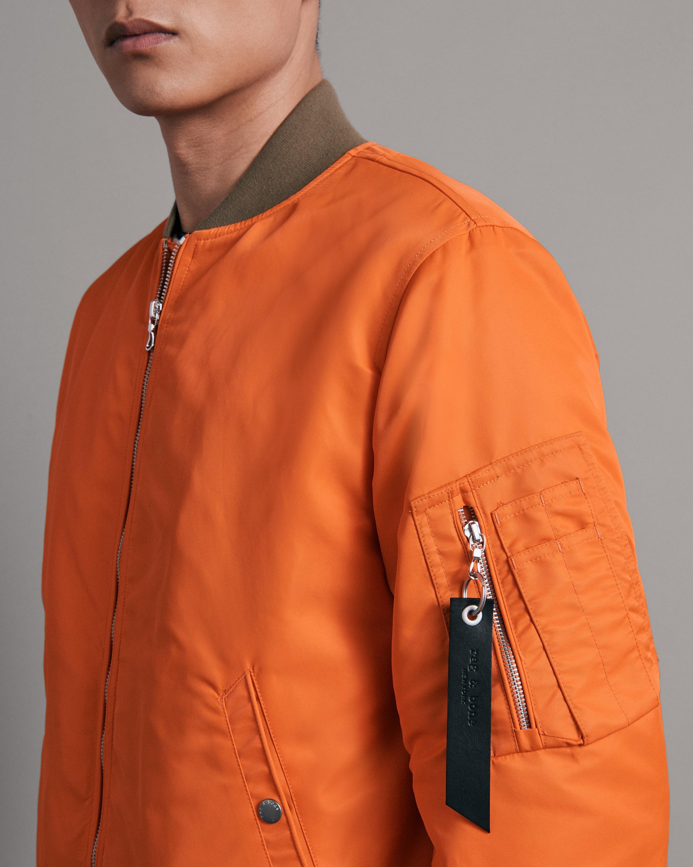 Buy the Manston Recycled Nylon Bomber