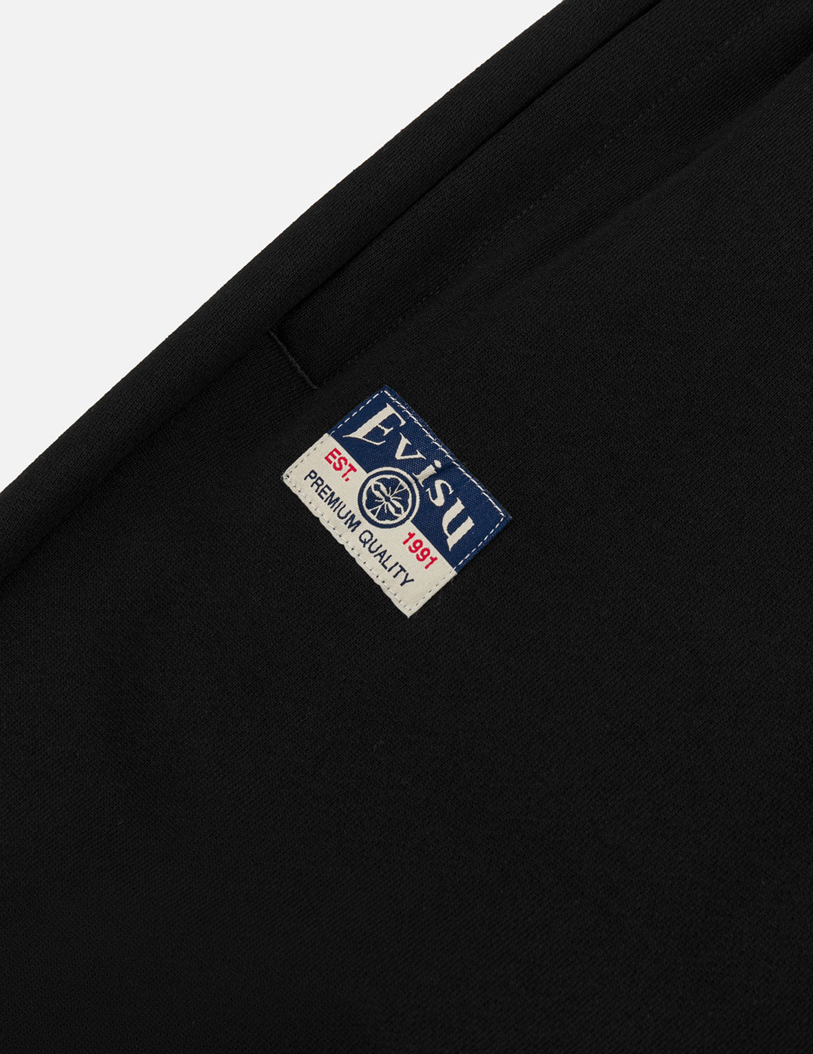 Grateful Crane Print and Multi-pocket Straight Fit Sweatpants - 13