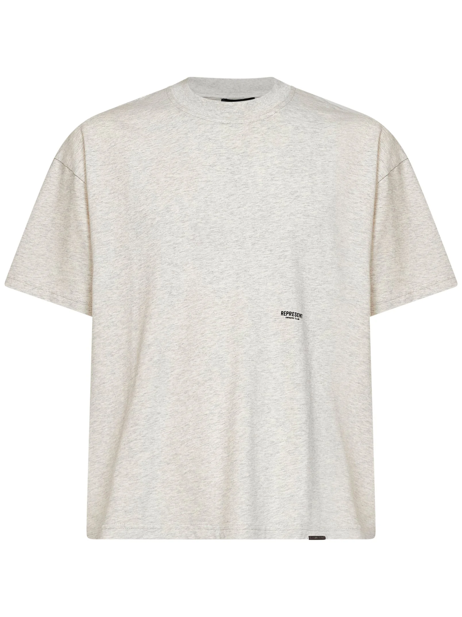 Cream cotton Micro Owners Club T-shirt - 1