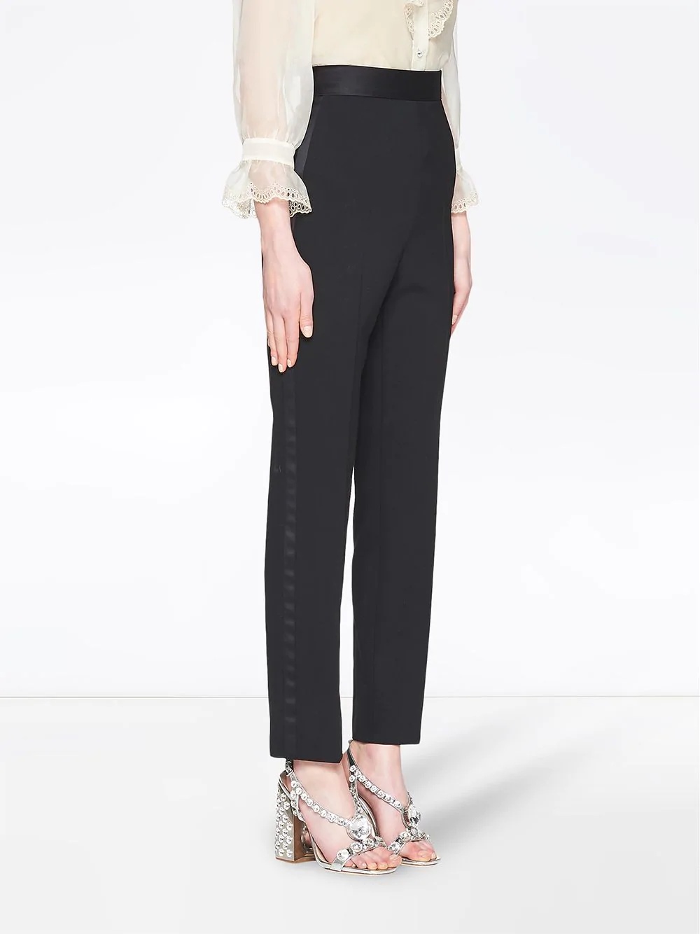 slim tailored trousers - 3