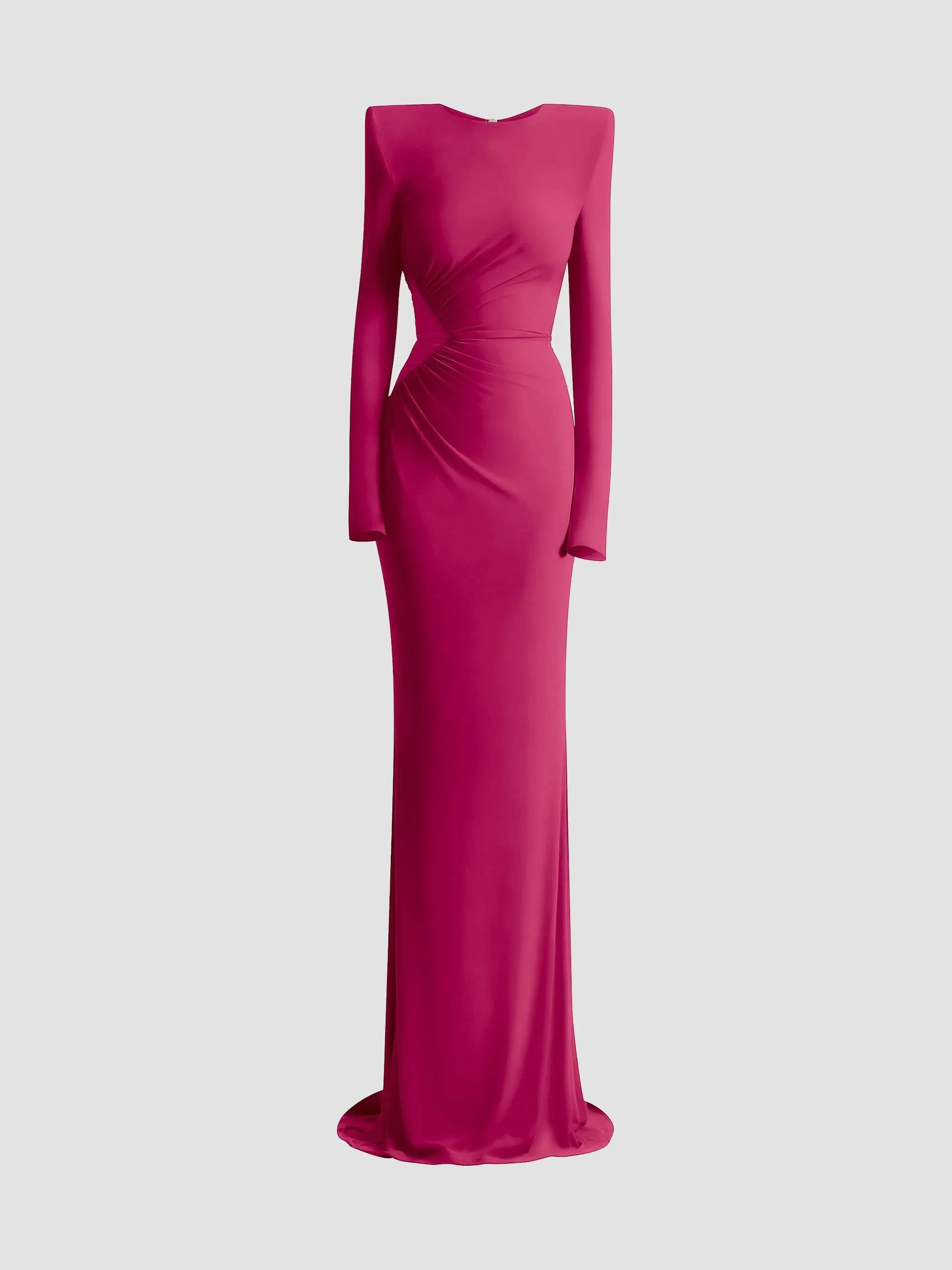 Women's Echoes Of Self Ruched Body-Con Gown - Rose - 1
