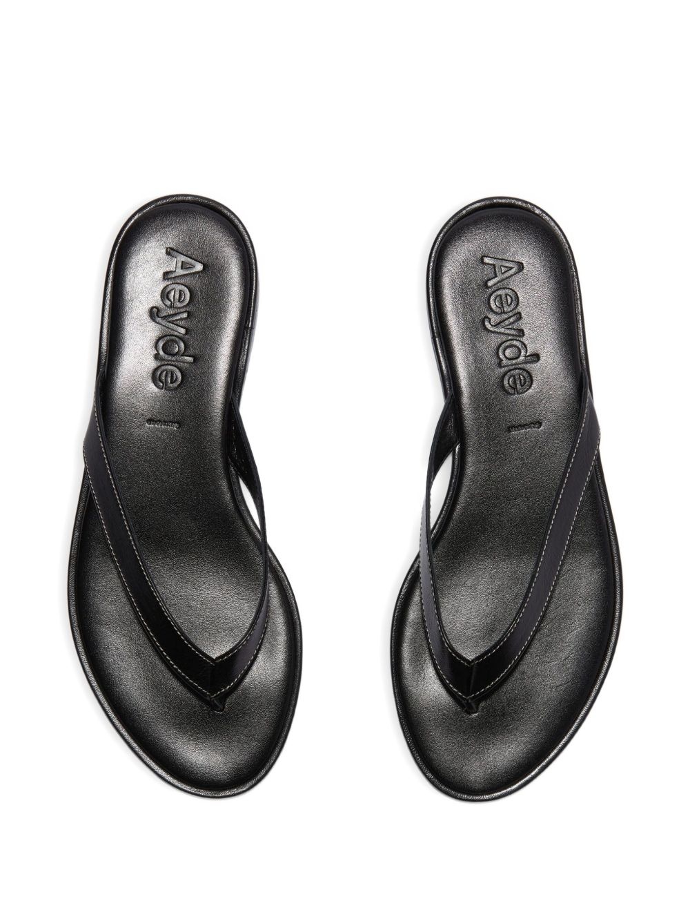 Melody leather thong sandals - 3