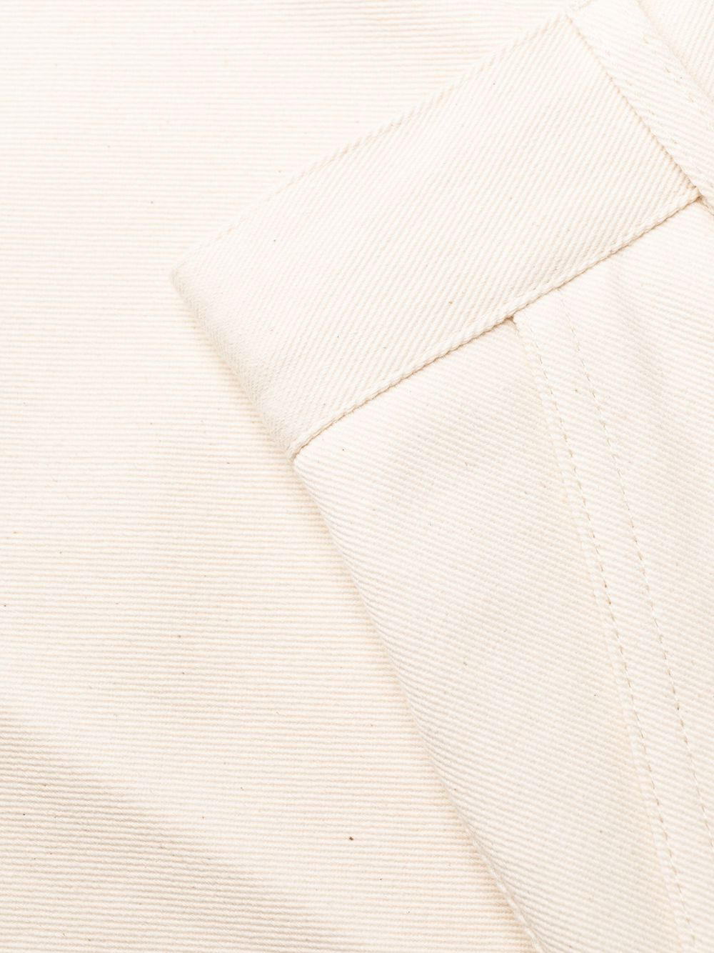 drawstring wide-leg trousers - 5