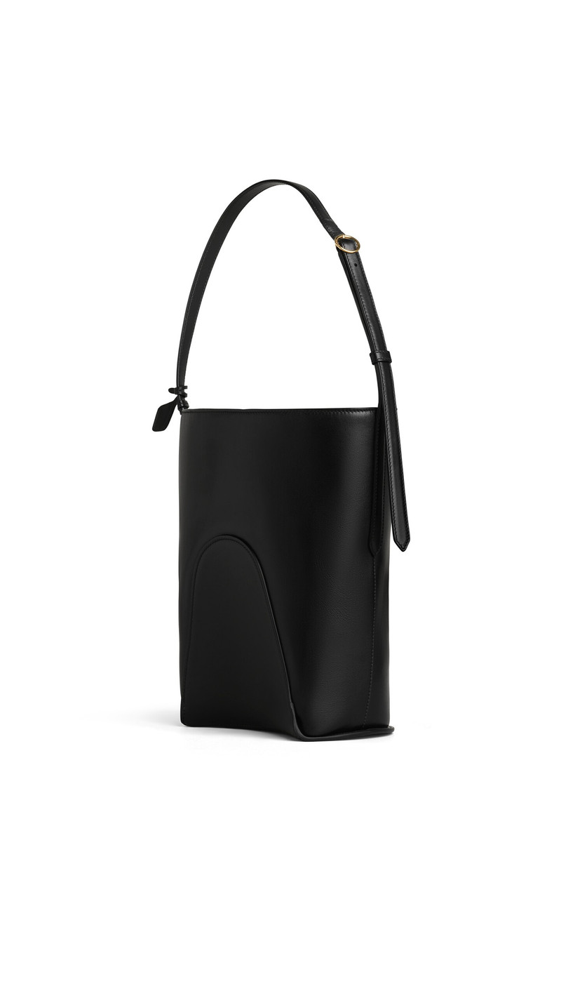 Alaïa HIP SMALL BUCKET BAG IN CALFSKIN outlook