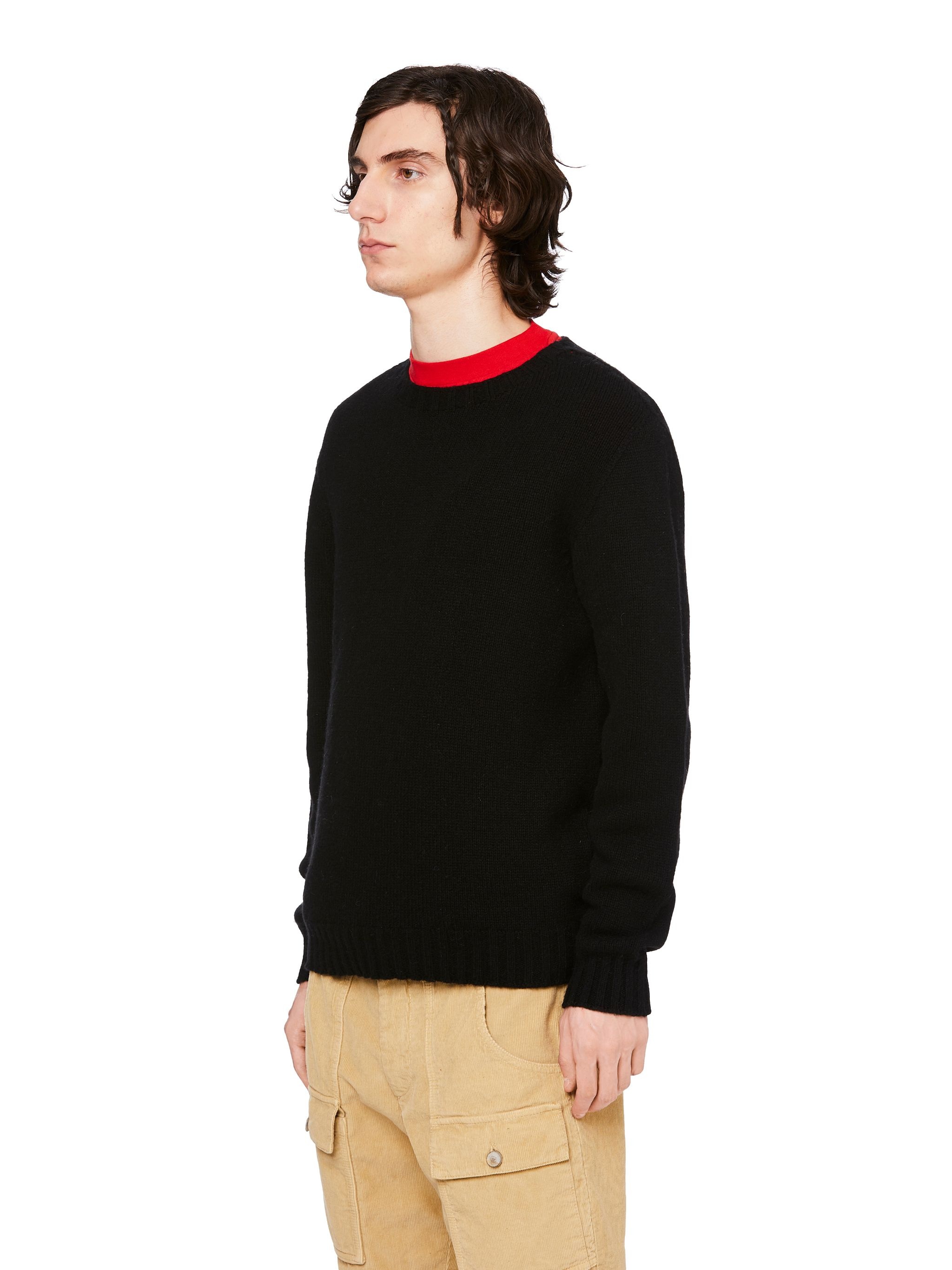 CURVED LOGO SWEATER - 4