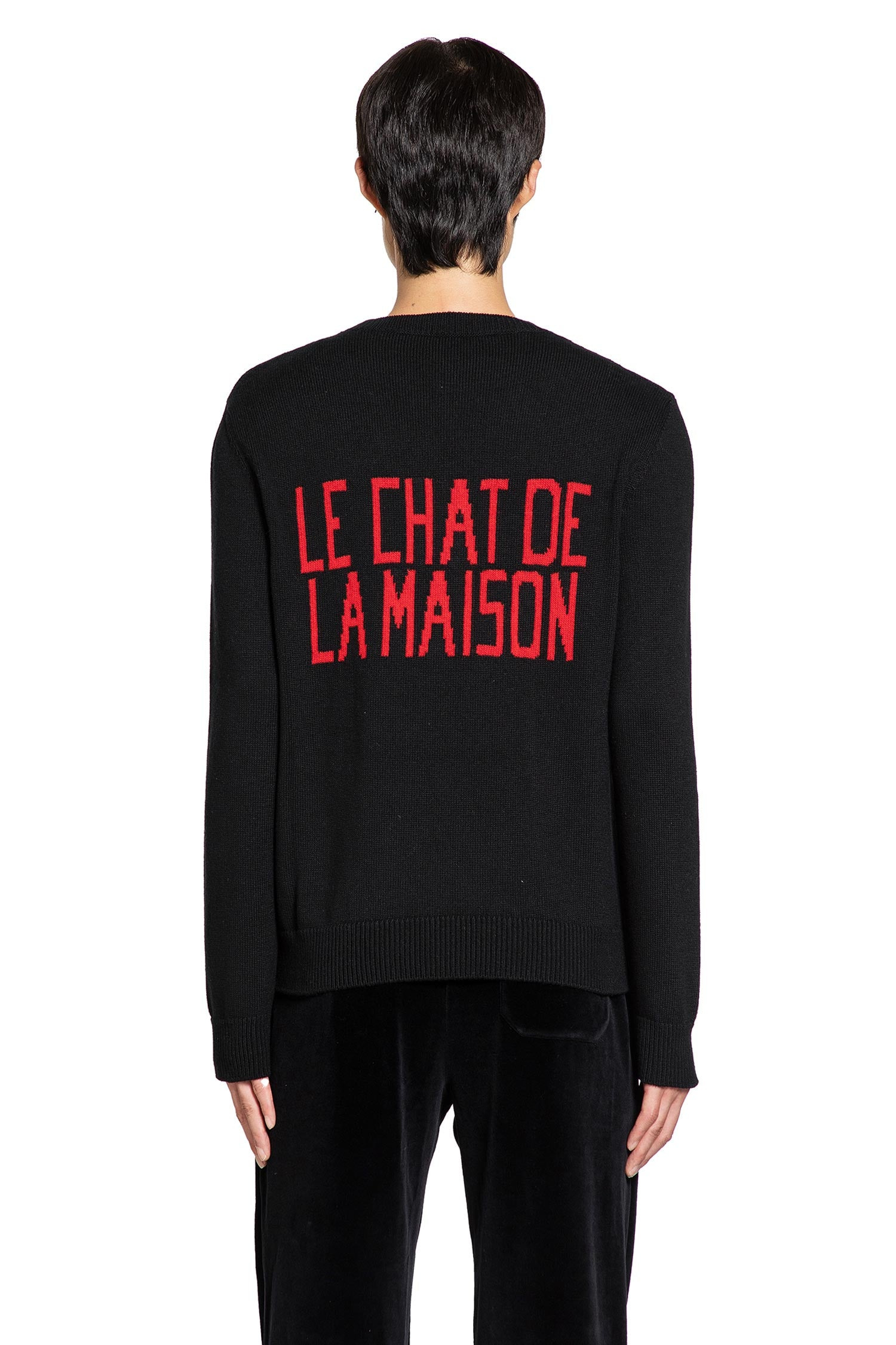 Wool Cotton Chat De La Maison Sweater - 3