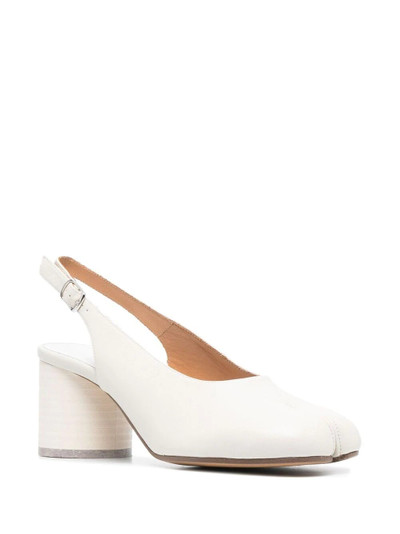 Maison Margiela Tabi-toe leather pumps outlook