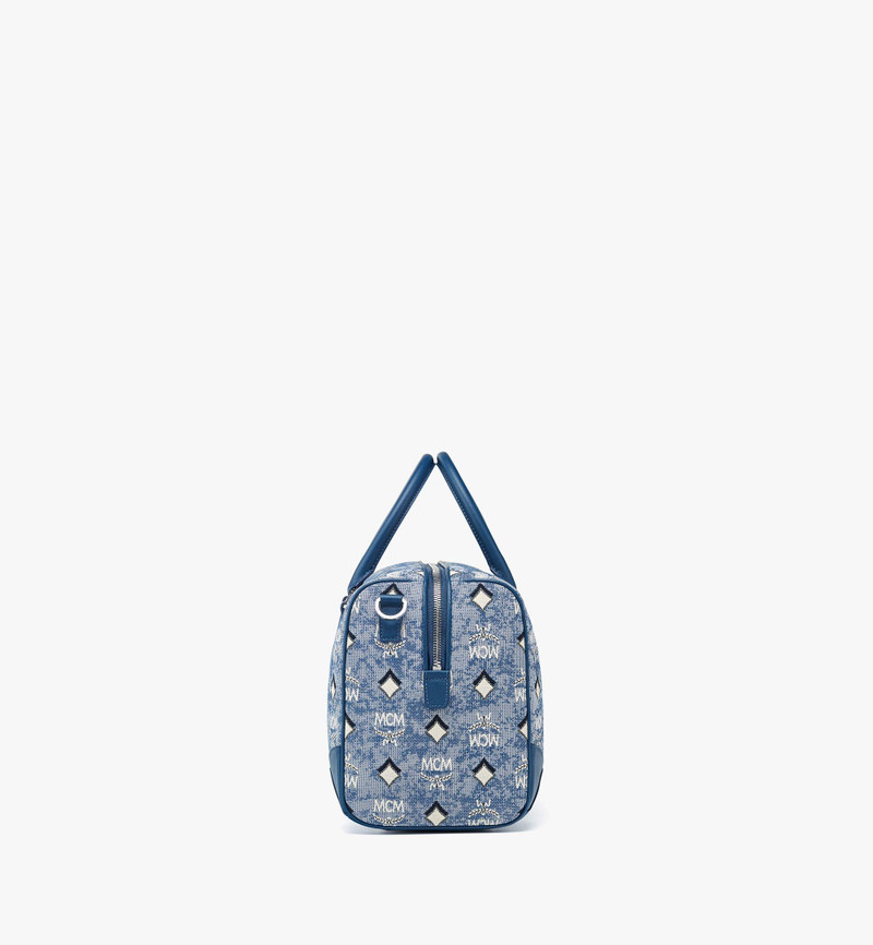 Aren Boston Bag in Vintage Monogram Jacquard 3