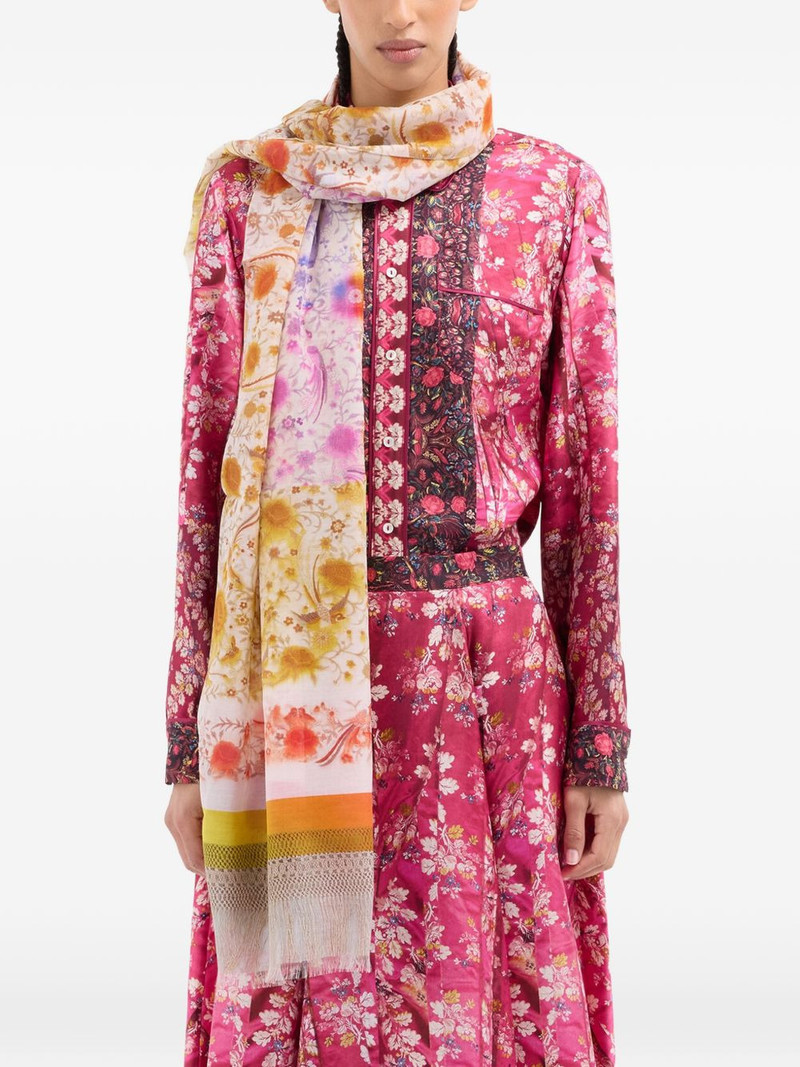 Hawnbci floral fringe scarf 3