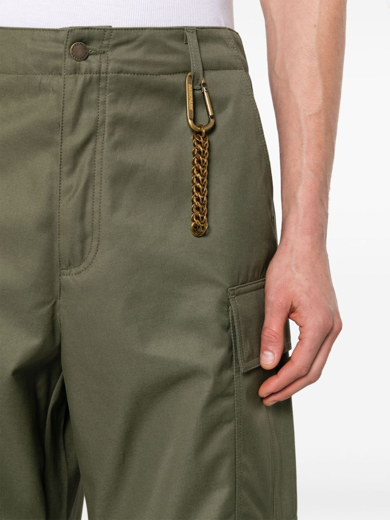twill wide-leg trousers 5